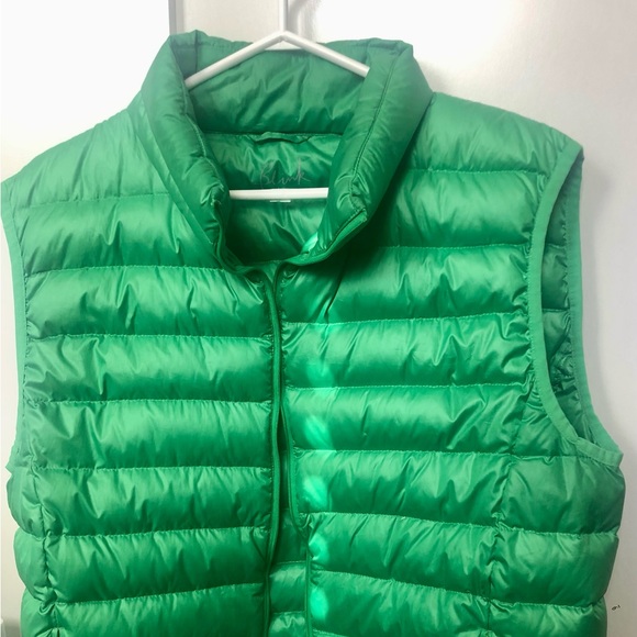 Blink Jackets & Blazers - Puffer Vest Kelly Green Packable Size Large